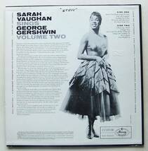 ◆ SARAH VAUGHAN / Sings George Gershwin Volume Two ◆ Mercury MG 20311 (black:dg) ◆_画像2