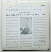 ◆ CHARLENE BARTLRY / The Weekend of a Private Secretary ◆ RCA LPM 1478 (dog:dg) ◆_画像2