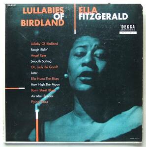 ◆ ELLA FITZGERALD / Lullabies of Birdland ◆ Decca DL 8149 (black:dg) ◆