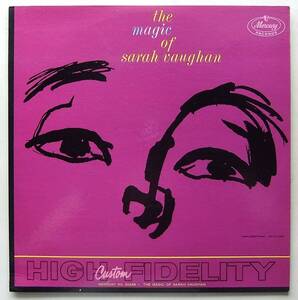 ◆ The Magic of SARAH VAUGHAN ◆ Mercury MG 20438 (black:dg) ◆