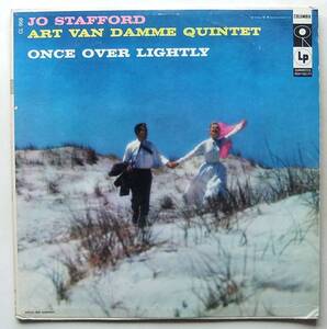 ◆ JO STAFFORD - ART VAN DAMME Quintet / Once Over Lightly ◆ Columbia CL 968 (6eye:dg) ◆