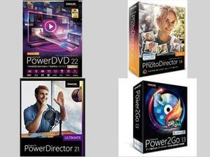 【PC5台】 CyberLink - PowerDVD 22 ULTRA + PowerDirector 21 ULTIMATE + PhotoDirector 14 ULTRA +Power2go 13 PLATINUN