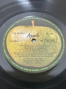 1円スタート ブラジル THE BEATLES WHITE ALBUM 1969