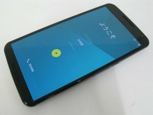 ワイモバイル Nexus6 32GB ダークブルー SIMフリー SIMロック解除済 【M1616】