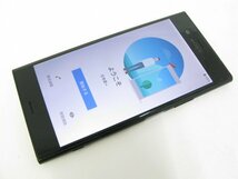 ドコモ SO-01K Xperia XZ1 ブラック 【M2005】_画像1