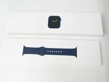 Apple Watch6 Cell 44mm Blue Aluminium Case+ Deep Navy Sport Band(Blue)A2376【ch0279】_画像2