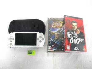 〒SONY ソニー PSP＋ソフトセット PSP-1000 プレイステーションポータブル PlayStation Portable モンハン ロシアより愛をこめて(31-6-6)〒