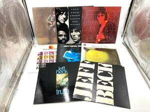 JEFF BECK/ジェフ ベック レコード 8点 まとめ truth/Beck-Ola/WIRED/BLOW BY BLOW/JEFF BECK GROUP