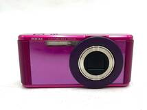 【美品】 PENTAX/ペンタックス Optio LS465/オプティオ コンパクト デジタル カメラ デジカメ 5x ZOOM 16MEGAPIXELS ピンク_画像2