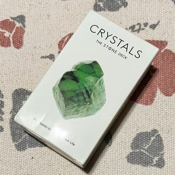 オラクルカード CRYSTALS 鉱物 カード 英語版