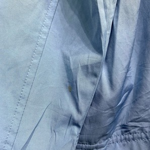NIKE ナイロンジャケット Lサイズ 水色 ナイキ スウォッシュ ワンポイント ロゴ 古着 ウインドブレーカーの画像6