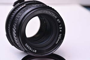 PENTAX67 SMC TAKUMAR 6×7 105mmF2.4　レンズ　No. 8715265 レンズカビあり