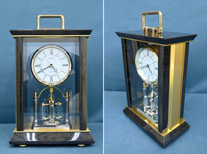 BK142 美品 シチズン リズム時計 クォーツ 置き時計 置時計