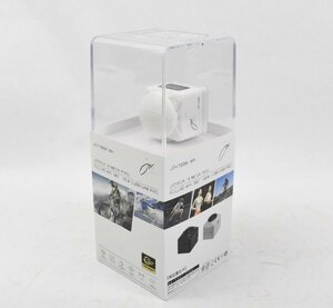 [未開封品] JOYEUX ジョワイユ 360度カメラ JOY700WH ホワイト WiFi対応 360° VIEW 全方位型アクションカメラ 魚眼レンズ搭載