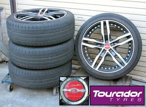 [タイヤ・ホイール4点セット] Tourador トゥラド SHALLEN SIGNATURE SERIES ラジアルタイヤ ホイール SPEED TU1 215/45ZR18 2022年製