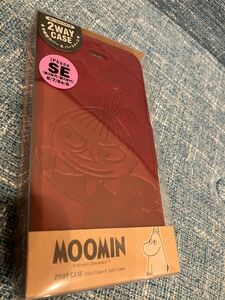 ムーミン MOOMIN スマホケース 手帳型 iPhone8/7/6/6s対応 リトルミイ レッド ミィ