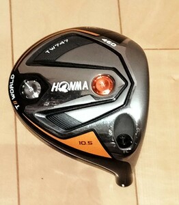 ■HONMA■TOUR WORLD TW747 460■10.5°■ヘッド単品■純正レンチ・ヘッドカバー付■本間ゴルフ■ホンマ■ツアーワールド