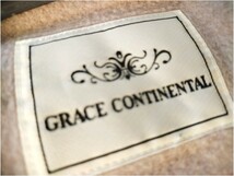 グレースコンチネンタル GRACE CONTINENTAL ウール ベルテッドリバーコート_画像6