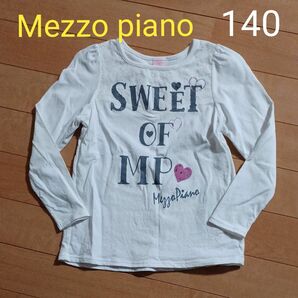 mezzo piano 長袖Tシャツ 140女の子