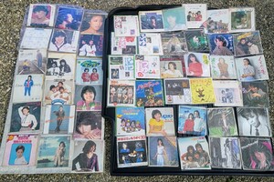 レコード EP盤 中古現状 松田聖子山口百恵桜田淳子中森明菜西城秀樹岩崎宏美キャンディーズピンクレディー岡田奈々薬師丸ひろ子 244枚