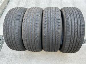 【中古】FALKEN ファルケン ZIEX ジークス ZE001 A/S オールシーズン 225/55R18 98V 4本 タイヤ バリ山 2023年製