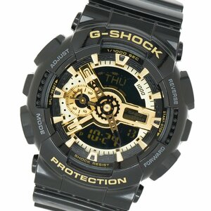 1円 稼働 CASIO G-SHOCK カシオ Gショック QZ GA-110GB-1AJF ハイパーカラーズ アナデジ メンズ 腕時計 クオーツ ウォッチ 1122020231212