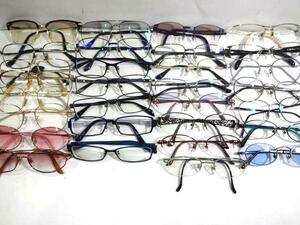 X3L001◆まとめ売り◆ SABATRA ギラロッシュ ルドルフバレンチノ など メンズ レディス メタル メガネ 眼鏡 メガネフレーム 30本セット