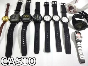 X3L067◆動作確認済み◆ カシオ CASIO デジタル 3針 メンズ レディス 腕時計 10本セット