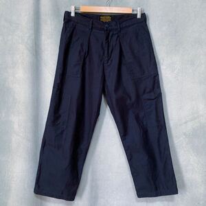 PHERROW'S Fellows C.C.MASTERS USAF cotton military utility Baker pants multi pocket size.30 navy 