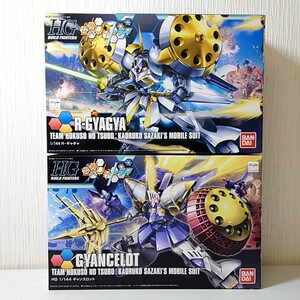 ダ11【80】1円～ 未組立 バンダイ ガンプラ HG 1/144 R・ギャギャ / ギャンスロット まとめ ～ガンダムビルドファイターズトライ～