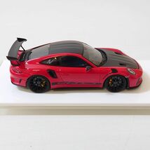 ハ7【60】1円～Make Up メイクアップ アイドロン ポルシェ 911 (991.2) GT3 RS ヴァイザッハパッケージ 2018 ガーズレッド (限定80台)_画像7