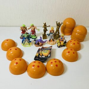 主15【80】1円～ メガハウス ドラゴンボールカプセルネオ EDITION of THE MOVIE 全7種+1種 コンプ 彩色ブロンズ混合 まとめ