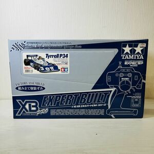 TR3【140】1円～未使用 タミヤ 1/10 XBシリーズ タイレルP34 シックスホイーラー 組み立て塗装済