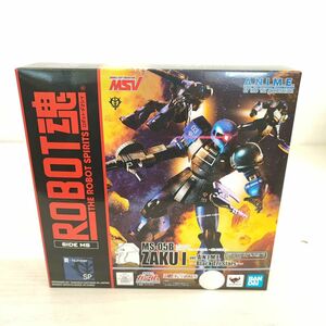 ba16【60】1円～ 未開封 バンダイ ROBOT魂 機動戦士ガンダム 旧ザク ver.A.N.I.M.E. 黒い三連星