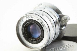 ニコン Nikon NIKKOR-Q・C 5cm F3.5 L39 固定鏡胴 レンズ