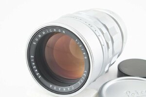 ライカ Leica SUMMICRON L 90mm F2 第1世代 Lマウント フード組込 クローム