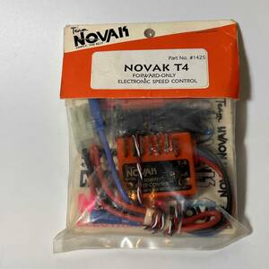 TQI NOVAK ノバック T4 ブラシモーター用ESC 80年代当時物新品 RC10 スーパードッグファイター YZ-10 オプティマミッド等に