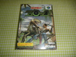 ■即決■　N64　時空戦士 テュロック　箱説付き　レターパックプラス、ゆうパック限定