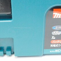 未使用 未開封 makita マキタ 充電式 ウォールディテクタ 18V 14.4V WD181DZK バッテリ 充電器別販売 ケースにすりキズ 汚れあり_画像4