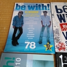 会報 B'z パンフレット ビーズ be with 6冊_画像6