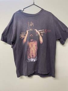 【38325.1201K】★中古品★　セントマイケル　TEE WE LIVE HELL　XLサイズ　Tシャツ　SM-S23-0000-009　半袖　メンズ　ファッション