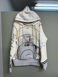 【38327.1214KA】◆中古品◆保管品◆　　Abc. PSYCHIC DEATH HOODIE　 / CRM　/Lサイズ　