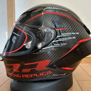 AGV PISTA GP RR CARBON ピスタGPカーボンRR Performance carbon フルフェイスヘルメット Mサイズ 新品試着のみの画像3