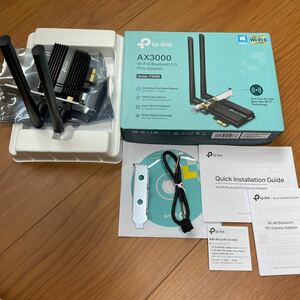 tp-link AX-3000 Archer TX50E wifi6 Bluetooth5.0 PCIe内蔵無線LANアダプタ 動作確認済み