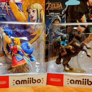 新品未開封 amiibo ゼルダの伝説【ゼルダ&ロフトバード】【リンク(騎乗)】 スマッシュブラザーズ