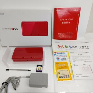 Nintendo　ニンテンドー3DS メタリックレッド　極美品　任天堂　ゲーム機