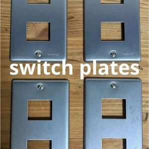 switch plates(スイッチカバー)8個セット スイッチプレート