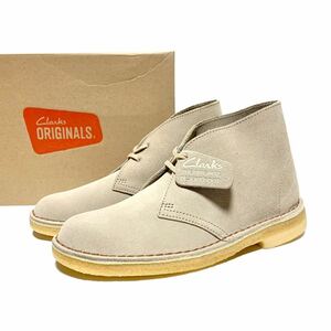 ☆未使用 クラークス Clarks クレープソール スエードレザー デザートブーツ UK5.5 ワラビー ナタリー デザートトレック チャッカブーツ