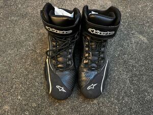 アルパインスターズ ライディングシューズ ブーツalpinestars ユーロ41サイズ FASTER-2 BLACK.SILVER