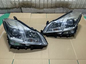 トヨタ GRS200 クラウン ロイヤル 200系 純正 HID ヘッドライト 左右セット HCHR-686 動作確認済み！！P7078